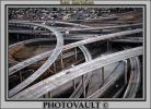 Stack Interchange, Interstate Highway I-110, Freeway, Maze, tangle, overpass, underpass, Interchange, I-105
