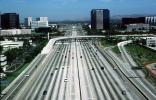 Interstate Highway I-405, Irvine, California, cars, Level-A traffic, buildings, skyline, freeway, cars, VARV02P14_17