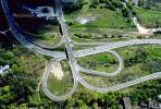 Ribbon, Maze, tangle, overpass, underpass, intersection, interchange, freeway, highway, exit, entrance, entry, onramp, offramp, off ramp, on ramp, on-ramp, off-ramp, railroad track, VARV03P01_11.4247