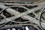 Four-way interchanges, Three-level Cloverstack Interchange, Interstate Highway I-405 interchanges with Costa Mesa Freeway, VARV03P09_13