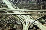 Stack Interchange, freeway, highway, Maze, tangle, overpass, underpass, Orange County, VARV03P10_11