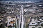 Four-way interchange, Partial Stack Interchange, Costa Mesa, California, Maze, VARV03P12_19