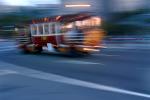 Cable Car Bus, Streak, Motion Blur, Fast