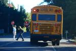 School Bus, Bloomfield Road, Sonoma County, California, VBSD01_085