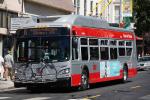 5716, New Flyer Industries XT40, 40 ft. Low Floor Trolleybus, Lower Haight, VBSD01_227