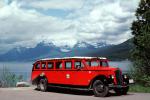 Model 706, White Motor Company, Red Jammers, Glacier National Park, Montana, VBSV02P04_06