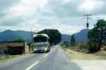Dina Bus, Highway, road, village, Oaxaca, VBSV02P10_15