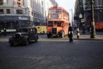 Doubledecker Bus, Cars, automobile, Burton, buildings, 1940s, VBSV02P12_08