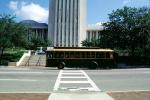 Tallahasee, State Capitol Building, Crosswalk, Trolley, VBSV03P13_02
