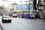 Articulated Bus, Car, Automobile, Vehicle, 1985, 1980s