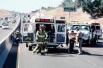 Ambulance, Interstate Highway I-80, Pinole, California, VCAV03P06_05
