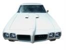 Pontiac GTO, head-on, automobile, photo-object, object, cut-out, cutout, 1960s