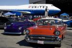 Chevy, Front, bumper, Hood Ornament, Sedan, Chevrolet, automobile, 1950s, VCCD01_053