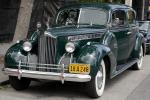 1940 Packard Super-8, Whitewall Tires, Front, Radiator Grill, Swan, Bumper, automobile