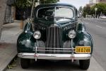 1940 Packard Super-8, Whitewall Tires, Front, Radiator Grill, Bumper, head-on, automobile