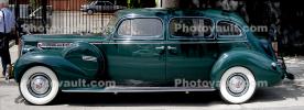 1940 Packard Super-8, Whitewall Tires, Sedan, Panorama, automobile