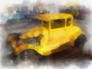 Hot Rod watercolor, Paintography