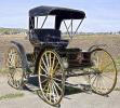 1904 Holsman, Hi-Wheeler, Horseless Carriage, automobile , Paintography, Abstract