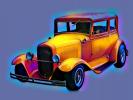 A-bone Car, Ford Model A, Abstract, VCCD01_228