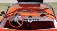 1957 Chevy Corvette Dashboard, Steering Wheel, cockpit, VCCD01_274