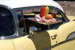 1957 Chevy Belair, Drive-In Food, Burgers, Fries, Peggy Sue Car Show & Cruise event