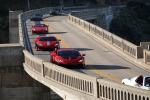 Ferrari Sports Cars in Convoy, Bixby Bridge, VCCD02_097