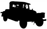 Silhouette, logo, automobile, shape, 1950s, VCCV01P01_02M