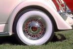 Wheel, Tire, Whitewall, Round, Circular, Circle, Packard Twelve, VCCV02P02_03