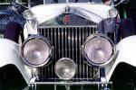 Rolls Royce, Front, Chrome Radiator Grill, Headlight, head-on, VCCV02P03_01