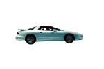 Pontiac Concept Car, automobile, photo-object, object, cut-out, cutout, 1993, VCCV02P05_07F