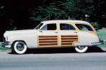 wood panel, 1950 Packard Eight, Woody, Woodie Station Wagon