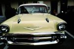 Chevrolet, Chevy Bel Air, head-on, Car, Automobile, Vehicle