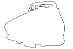 Rolls Royce outline, line drawing, shape, VCCV04P03_16O