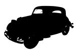Mercedes Benz silhouette, logo, shape, VCCV04P15_19M
