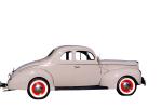 1940 Ford V8 Coupe photo-object, object, cut-out, cutout, whitewall tires, car , 1940s, VCCV05P01_16F