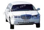 stretch limo head-on, automobile, photo-object, object, cut-out, cutout, Stretch Limousine