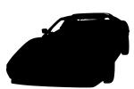 Ferrari silhouette, logo, automobile, shape, VCCV05P07_08M