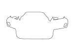 Ferrari outline, automobile, line drawing, shape, VCCV05P08_11O