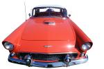 Ford Thunderbird, head-on, automobile, photo-object, object, cut-out, cutout, VCCV05P10_14F