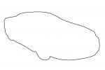 outline, automobile, line drawing, shape