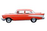 1957 Chevy Bel Air photo-object, object, cut-out, cutout