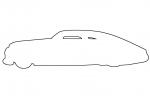 outline, automobile, line drawing, shape, VCCV05P15_01O