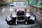 Radiator Grill, Ford Model T headlight, head light, lamp, Bumper, Ford, head-on, automobile, 1930's, VCCV06P01_03B
