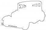 outline, automobile, line drawing, shape, VCCV06P01_12O