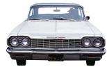 1964 Chevrolet Impala, Chevy head-on, automobile, photo-object, object, cut-out, cutout, 1960s, VCCV06P01_14F