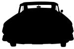 Chevrolet Impala, Chevy, Chevrolet silhouette, logo, automobile, shape, VCCV06P01_18M