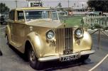 Golden Rolls Royce, automobile, Palace of Living Art, Movieland Wax Museum, Hood Ornament, Buena Park, California, July 1971, 1970s