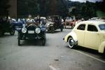 Oldtime Car head-onj, Granville Meet 1955, 1950s