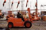 Clark Forklift, Ruhr Intrans, July 1962, 1960s, VCDV01P01_08