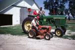 Jophn Deere Tractor, Lawn Mower, VCFV01P07_08